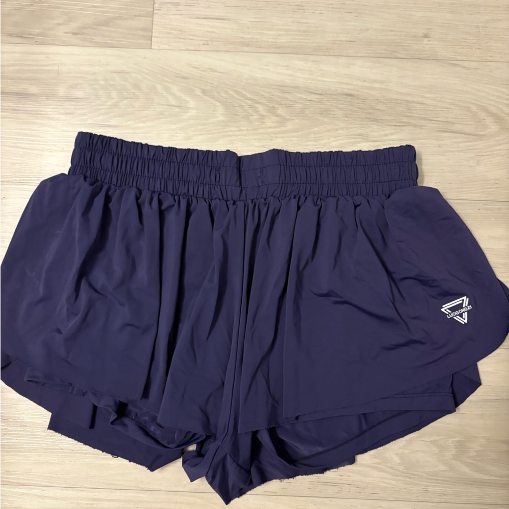 Purple Athletic Shorts